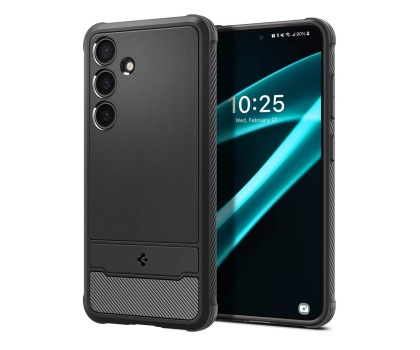 Etui do telefonów Spigen Rugged Armor do Samsung Galaxy S24+ Matte Black